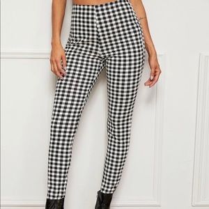 High waist skinny pants